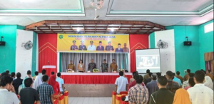 Wali Kota Padangsidimpuan membuka acara sosialisasi pemilihan kepala desa serentak se-Kota Padangsidimpuan