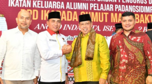 Wakil Walikota Padangsidimpuan Ir. Arwin Siregar MM hadiri pelantikan Badan Pengurus Daerah Ikatan Alumni Pelajar Padangsidimpuan Sumatera Utara (BPD IKAPADA-SU)