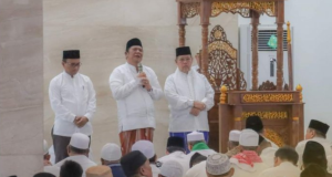Wali Kota Padangsidimpuan Irsan Efendi Nasution Shalat Idul Adha 1444 H di Masjid Agung Al-Abror