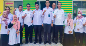 Wakil Walikota Padang Sidempuan Ir. Arwin Siregar, MM meninjau persiapan penilaian Ombudsman RI terkait pelayanan publik