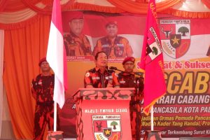 Wako Irsan Hadiri MUSCAB VI PP Kota Padangsidimpuan Tahun 2023
