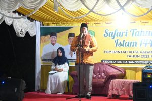 Irsan Efendi Nasution Pimpin Safari Muharram 1445 Hijriah ke 2 di Kelurahan Hutaimbaru