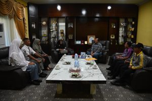 Perwakilan PASKIBRA Tingkat Provinsi Sumatera Utara Tahun 2023 Kota Padangsidimpuan Lakukan Audensi dengan Walikota