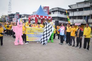 GOW Kota Padangsidimpuan Gelar Kegiatan Jalan Santai
