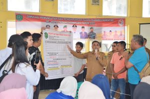 Simulasi Pemungutan dan Penghitungan Suara Pilkades Serentak tahun 2023 se Kota Padangsidimpuan