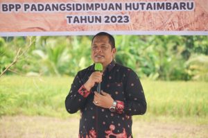 Wali Kota Irsan Efendi Nasution Hadiri Kegiatan GENTA ORGANIK di Saba Rimba Kelurahan Sabungan Jae