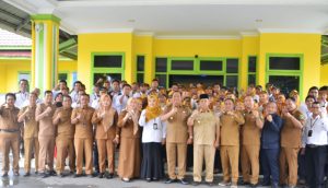 Wali Kota Irsan Efendi Nasution Pimpin Apel Siaga PL-KUMKM tahun 2023