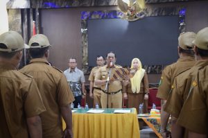 56 Kepling di Kecamatan Padangsidimpuan Utara di Kukuhkan Oleh Wali Kota Irsan Efendi Nasution