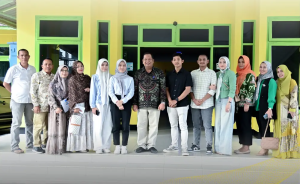 Walikota Padangsidimpuan Menerima Audiensi dan Pelepasan Calon Taruna STTD serta Peserta Olimpiade Olahraga Siswa Nasional (O2SN) di SMA Mewakili Provinsi Sumatera Utara