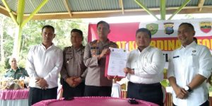 Komit Berantas Narkoba, Kapolres dan Bupati Tapsel Bentuk Kampung Narkoba