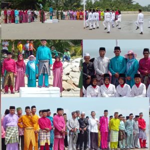 Pemdes Makeruh Memperingati Hari Sumpah Pemuda Ke 95 Di Wisata Pantai Pesona Desa Makeruh