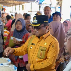 Pemko psp pantau harga pangan pokok di Pajar Pajak Batu