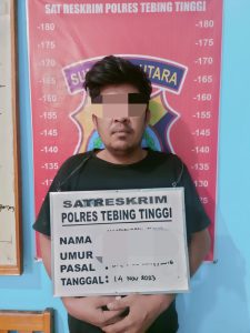 Cabuli Pacar, Seorang Duda Diamankan Polres Tebing Tinggi