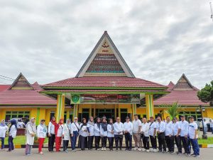 Pemerintah Kota Padangsidimpuan menggelar acara jalan sehat bersama KORPRI