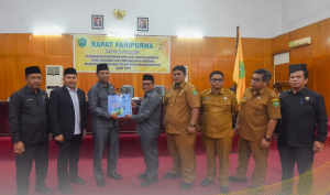 Rapat Paripurna Penyampaian Nota Keuangan Rancangan APBD T.A 2024