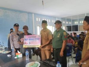 Pemdes Darul Aman Rupat Salurkan BLT-DD Tahap 4 Kepada 54 KPM Akhir Tahun 2023,Lancar Dan Tertib