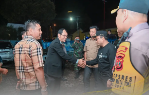 Patroli bersama dalam rangka monitoring Kamtibmas malam tahun baru 2024