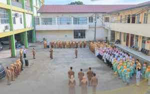 Pj. Walikota Pimpin Upacara di Lingkungan RSUD Padangsidimpuan