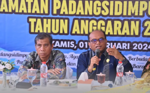 Wali Kota Padangsidimpuan Dengarkan Aspirasi Langsung dari Masyarakat pada Musrenbang Tingkat Kecamatan