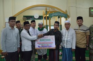 Tim Safari Ramadhan Pemerintah Kota Padangsidimpuan kunjungi Masjid Jihad