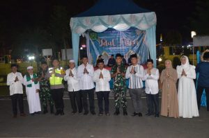 Pemerintah Kota Padangsidimpuan menggelar takbiran di Halaman Kantor Wali Kota