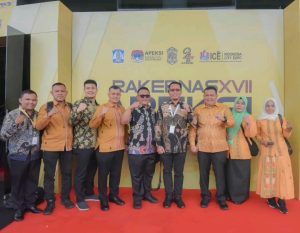 Dibuka Presiden RI Joko Widodo, Plt.Sekretaris Daerah Padangsidimpuan Hadiri Pembukaan Rakernas Apeksi XVII.