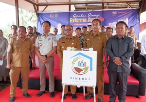 BPN Padangsidimpuan Lakukan Gerakan Sinergi Reforma Agraria Di Desa Sabungan Sipabangun