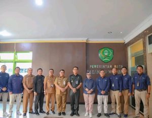 Plt.Sekdako terima audiensi dari PLN UP3 kota Padangsidimpuan