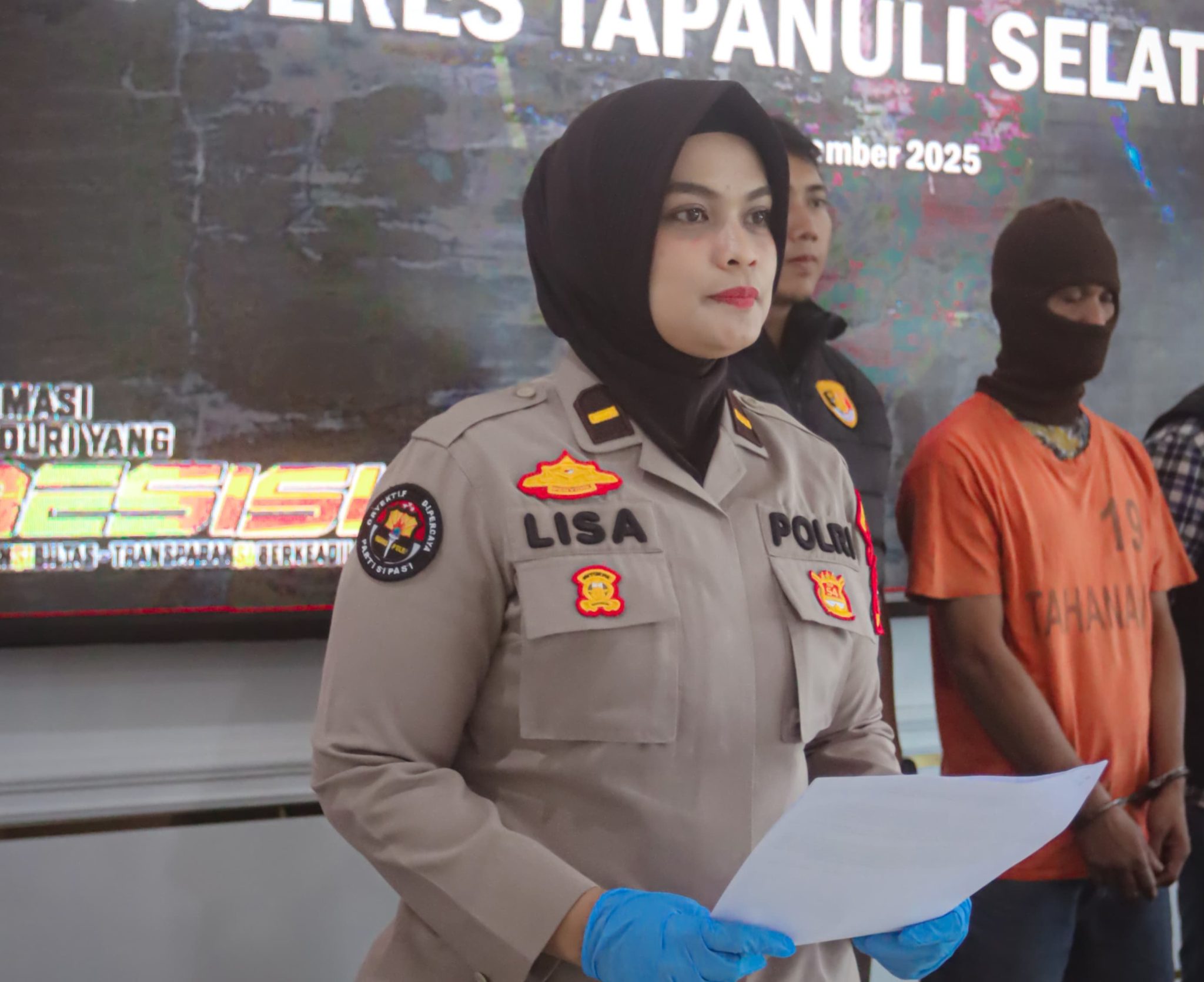 Kasi Humas Polres Tapsel Imbau Warga Tak Terprovokasi dalam Kasus Sengketa Lahan di Paluta