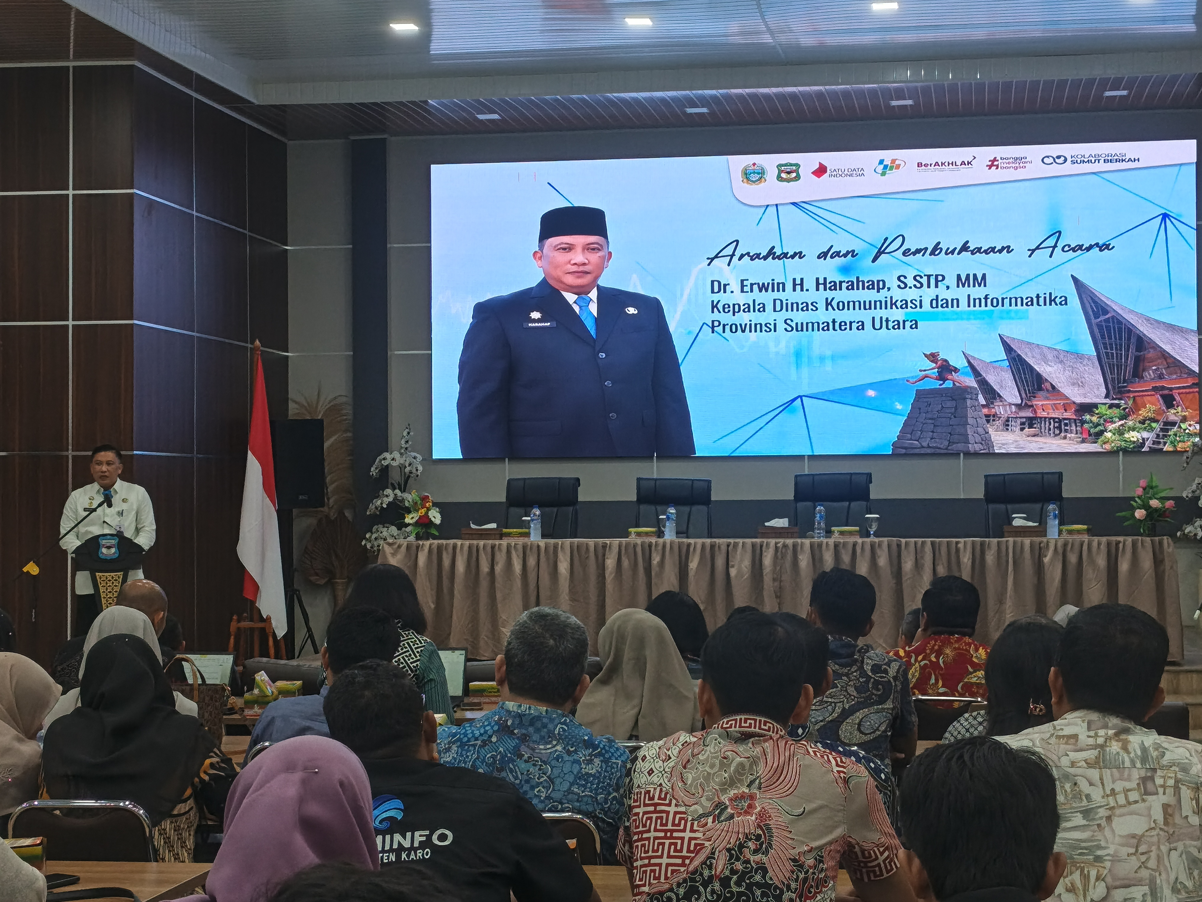 Bapelitbangda dan Diskominfo Paluta Hadiri Rakoor Satu Data Indonesia dan Pembangunan Statistik Provinsi Sumut serta Kabupaten/Kota se-Sumut